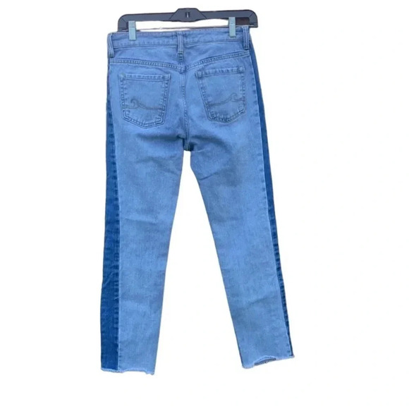 Roxy women's size 26 two tone jeans - Picture 3 of 4